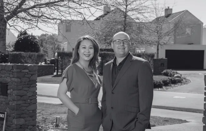James and Lynette started selling homes together